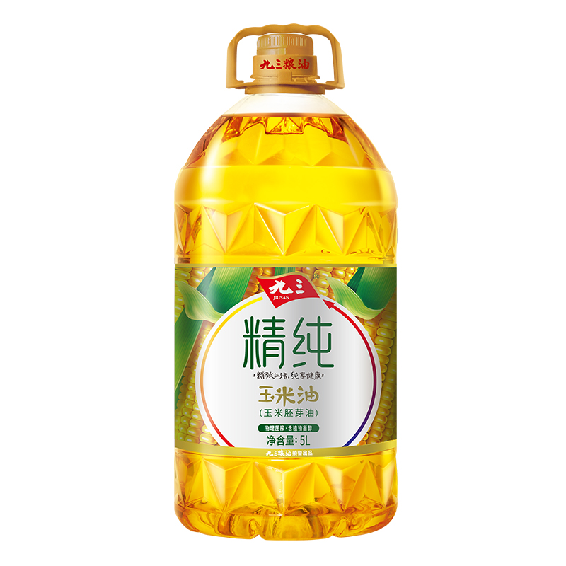 【多人团】九三非转基因精纯玉米油5L 粮油调味/速食/干货/烘焙 玉米油 原图主图