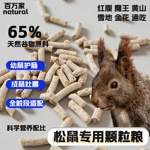 松鼠专用主粮套餐粮食幼崽营养粮全阶段颗粒饲料增肥长肉磨牙健康