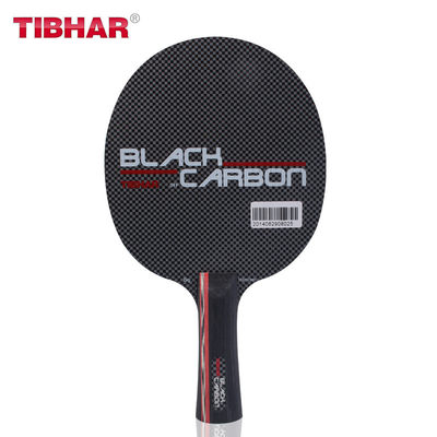 TIBHAR挺拔Black Carbon炫碳皇快攻型进口碳素乒乓球底板球拍正品