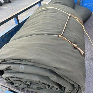 二手篷布帆布铁路篷布刀刮布旧篷布雨布棚布油布铺地耐磨防冻防晒