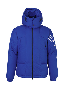 Armani/阿玛尼EA7男装冬季保暖棉衣男士高端连帽加厚棉服防风外套