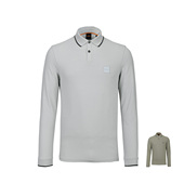 polo衫 Hugo 网球穿搭 新款 商务休闲纯棉翻领长袖 Boss男士 2025秋季