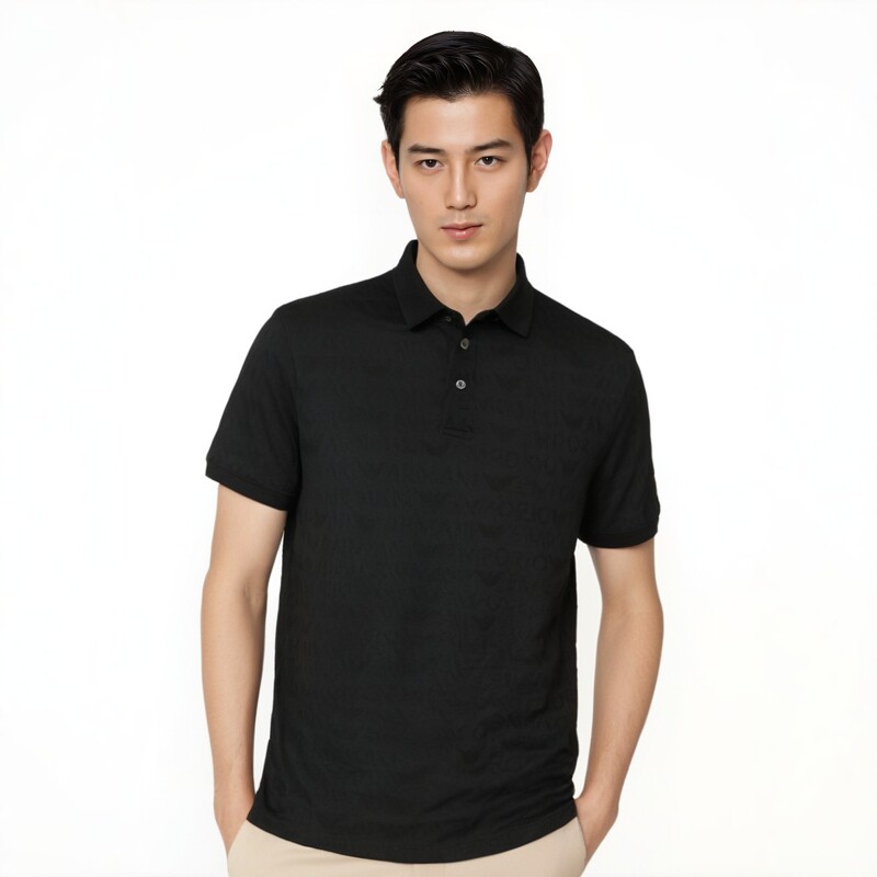 Armani阿玛尼男装2026新款纯棉夏季高端商务休闲T恤短袖polo衫男