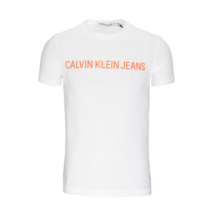 凯文克莱男士 Calvin 休闲圆领T恤 Klein 简约潮流半袖 时尚 棉质短袖