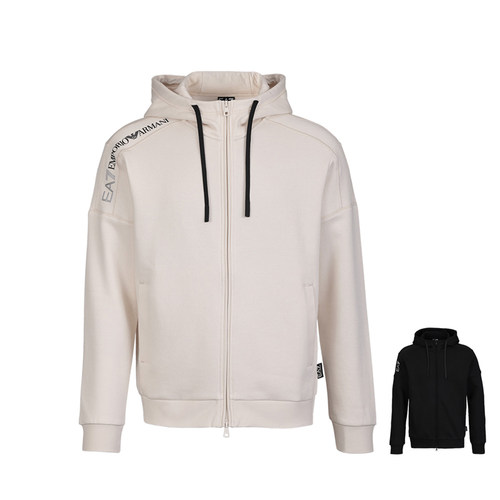 Armani阿玛尼男士连帽夹克外套