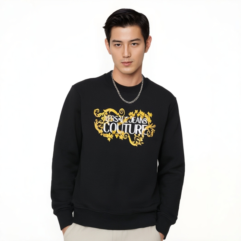 范思哲2025新款男士套头卫衣