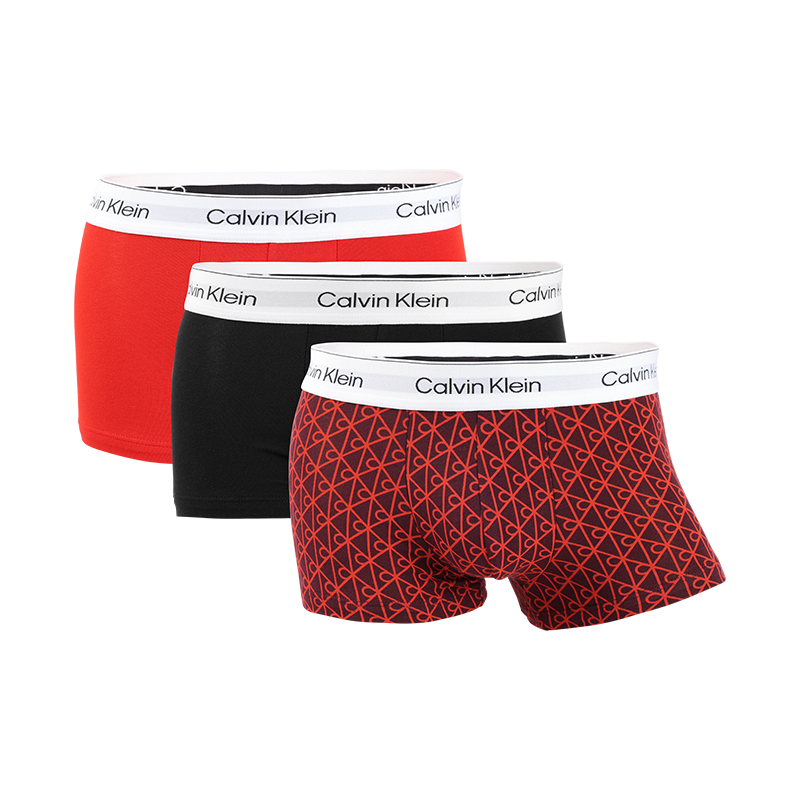 3条装CalvinKlein男士平角裤