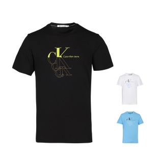 全棉潮牌短袖 Calvin 夏季 2026新款 T恤CK印花纯棉衣服潮 Klein男士