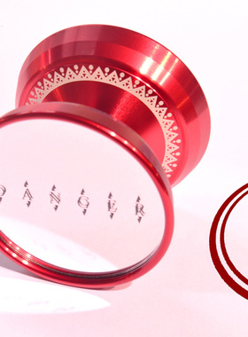 精品限量版  自由翼  DANGER  危险  专用悠悠球  酒红色