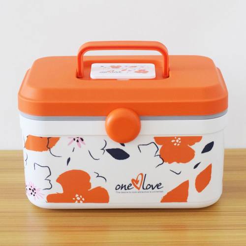 带小药盒收纳箱手提便携式双层宿舍学生药箱大医药箱家用