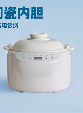 110-220V陶瓷电饭煲3-6人微压饭锅 美规英规欧规出口现货