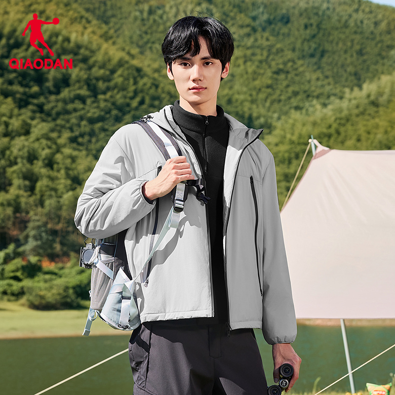 乔丹棉服防水防风户外登山外套