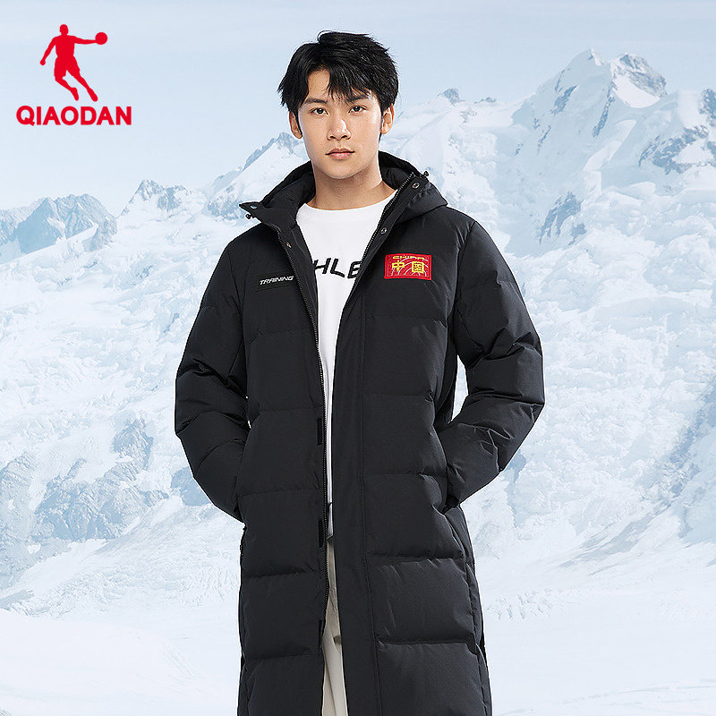 中国乔丹抗寒羽绒服冬季新款男士石墨烯保暖防风连帽中长款外套,运动服/休闲服装,运动羽绒服,淘宝优惠券,粉丝福利购,淘宝优惠卷
