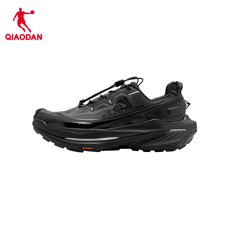 乔丹黑色男鞋冬季减震运动鞋