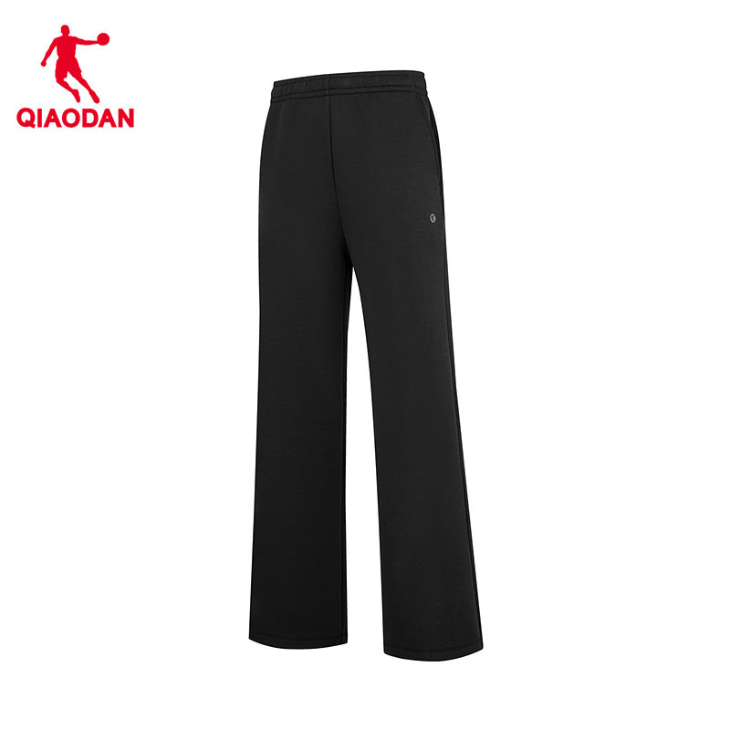 乔丹超级裤针织长裤女生2026新款商场同款休闲微喇官方正品宽松