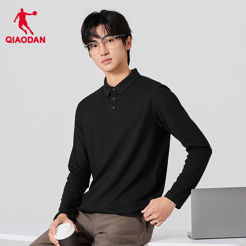 乔丹长袖POLO衫男士2026春季新款吸湿速干透气商务休闲t恤衫上衣,运动服/休闲服装,运动T恤,淘宝优惠券,粉丝福利购,淘宝优惠卷