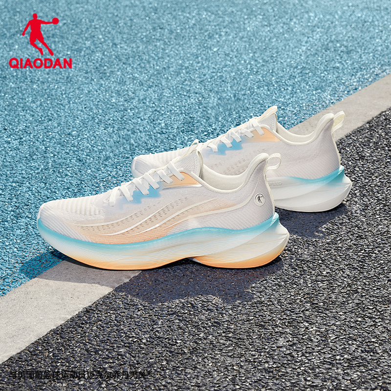 乔丹跑步鞋男网面减震透气