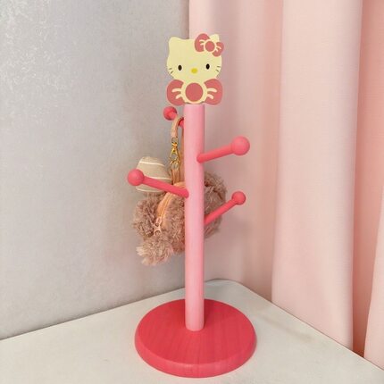 hellokitty游戏头戴耳机支架架托创意桌面装饰摆件置物架生日礼盒