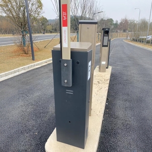 立方道闸杆直杆拦车铝合金带防砸70*30停车场门卫升降小区挡车杆