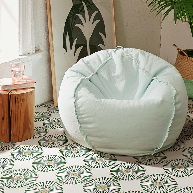 小火柴复古绿色火柴花花砖地砖北欧阳台入户玄关瓷砖厨房餐厅厕所