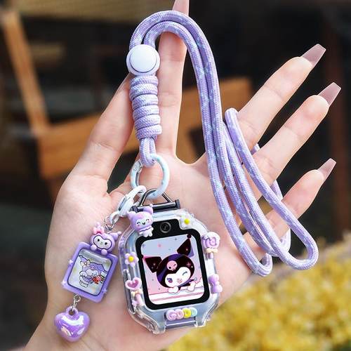 适用华为TGR-L10儿童手表5XPro表带5挂绳4X表链3Pro保护套3S外壳