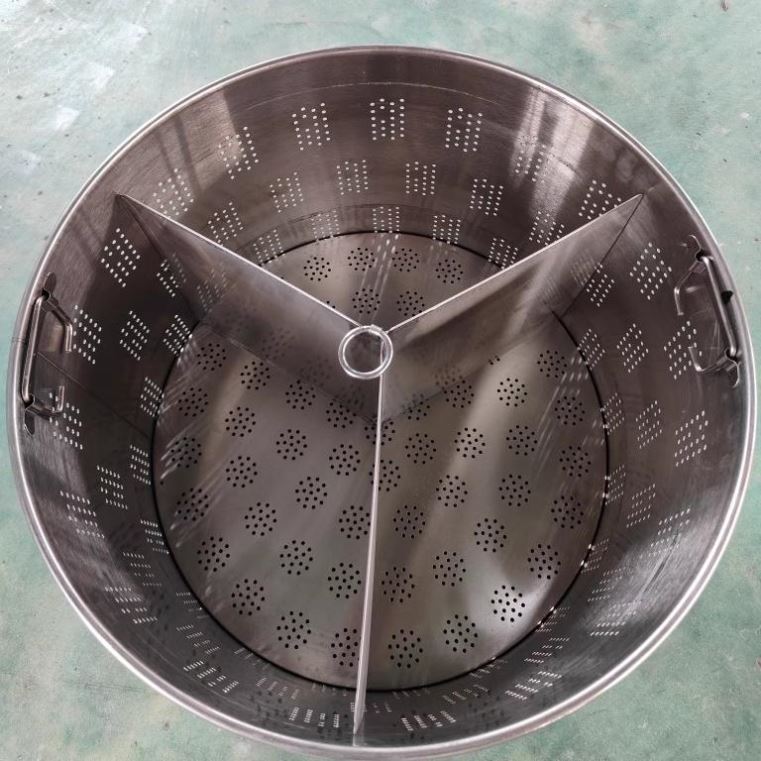 商用煮面炉分隔挡板大汤桶内胆分煮器水饺四分格子片不锈钢配件篮