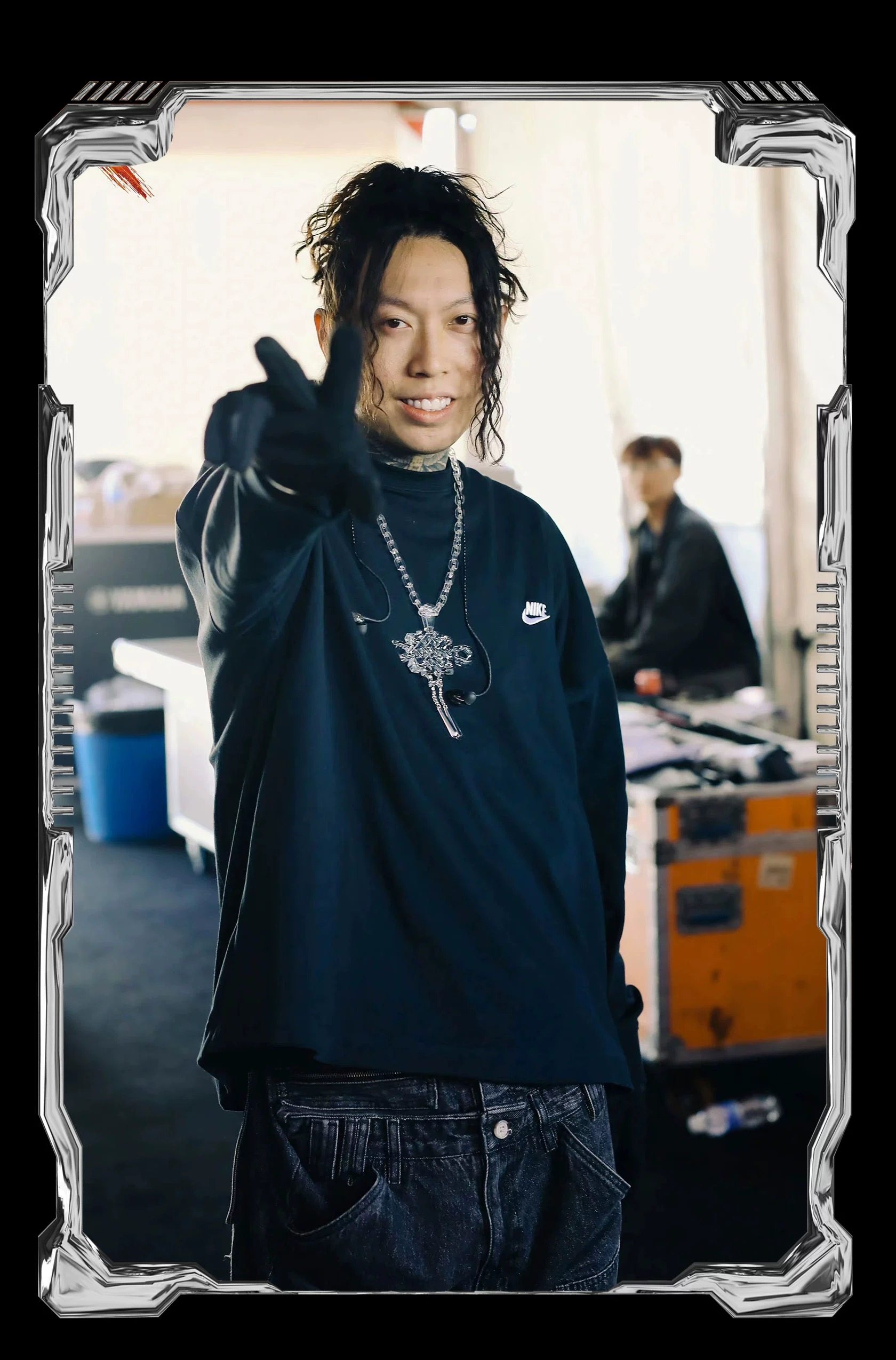 VSCH“CHINESE KNOTTING”  PSYP同款透明中国结 3D打印嘻哈吊坠