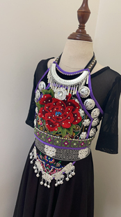 儿童版少数民族服饰演出服舞蹈服舞蹈生如夏花舞蹈服艺考服装定制