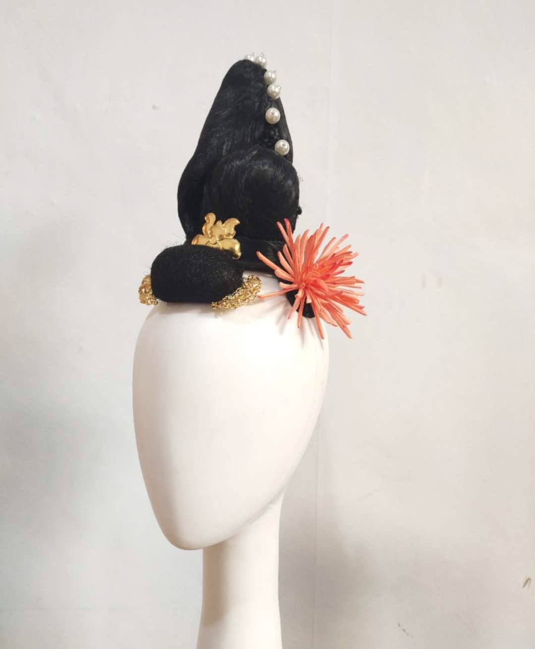 桃李杯舞蹈《唐印》头饰定制.古典舞蹈头饰配件