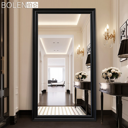 BOLEN美式奢华风大边框全身镜子