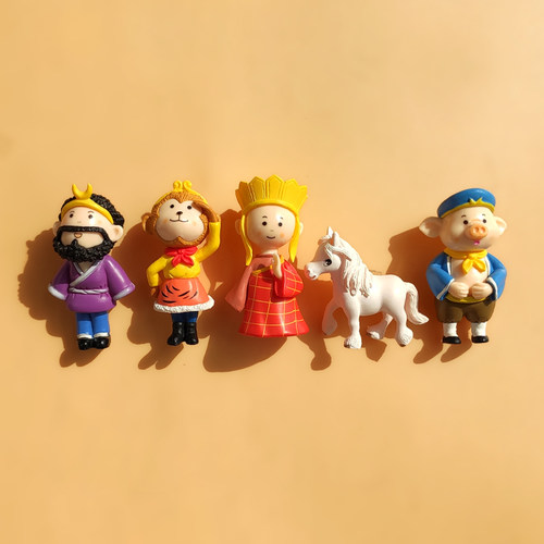 西游记冰箱贴磁力贴3d立体可爱