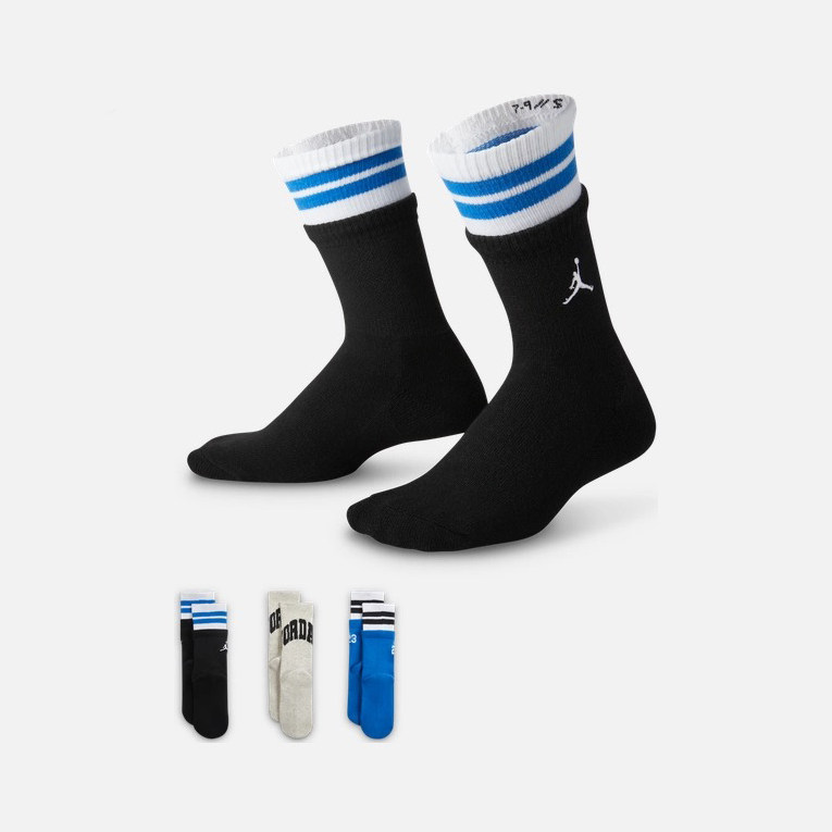 Nike男女同款高筒童袜三双装