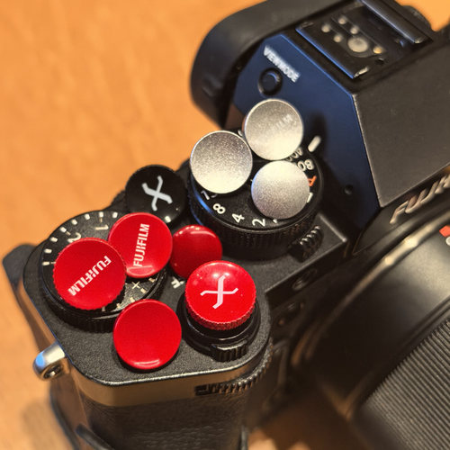 适用于富士XT5相机快门按钮XT4 XT30/20 X100V XT50XT200微单配件