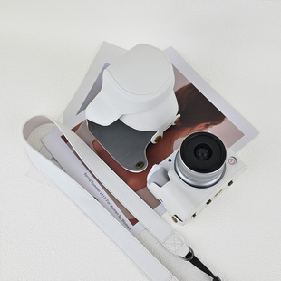 适用佳能R50V相机包R50R100R10保护套M50二代皮套底座壳配件新款