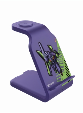 EVA  初号机 x XPOWER WLS6 4合1多功能无线充电器