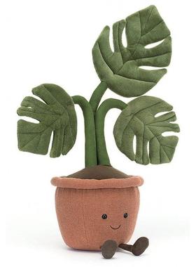 Jellycat - Amuseable Monstera Plant 趣味龟背竹