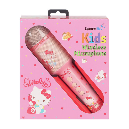 Sparrow Kids Bluetooth Karaoke Microphone - Hello Kitty