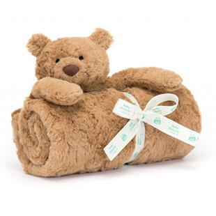 Jellycat - Bartholomew Bear Blankie 巴塞罗熊被子