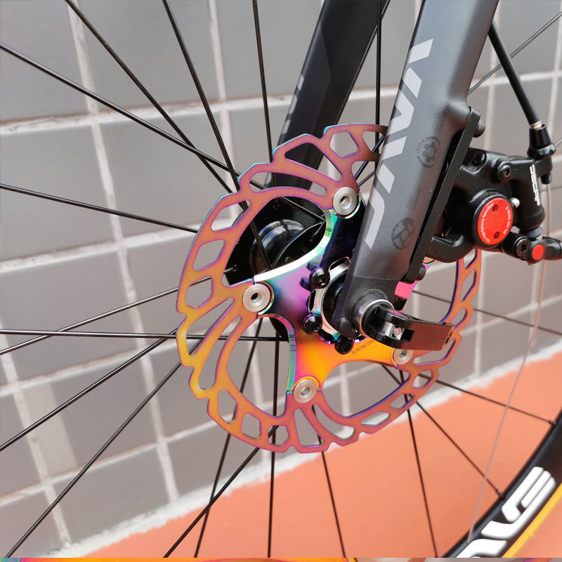 公路车山地车自行车升级黄边胎炫彩碟片链条等专用链接