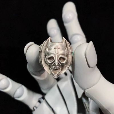 JOJO的奇妙冒险吉良吉影杀手皇后枯萎穿心攻击戒指开口调节周边款