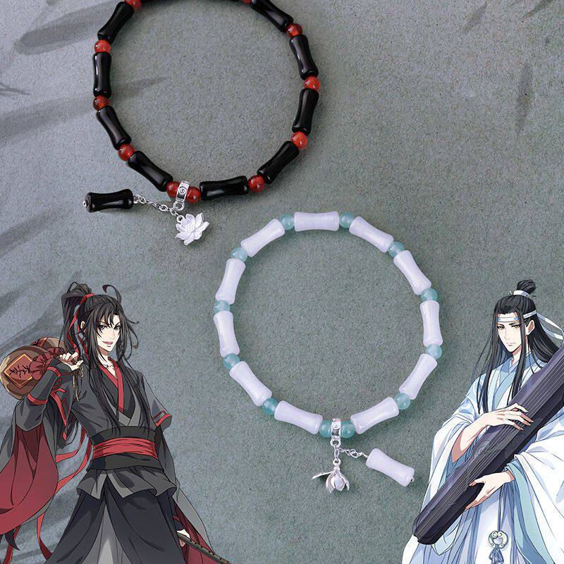 《魔道祖师》魏无羡蓝忘机春风竹韵手链动漫周边手串饰品生日礼物