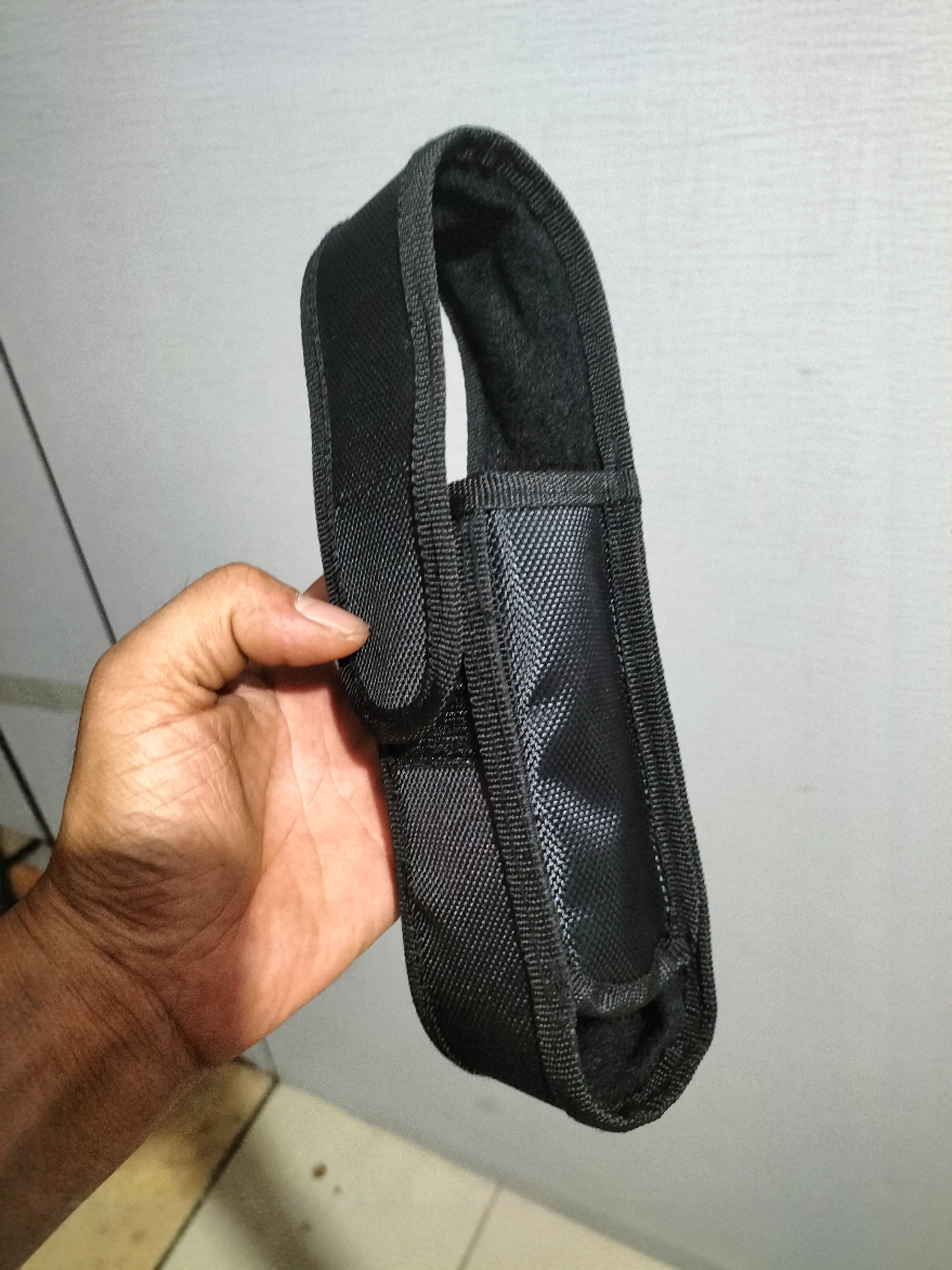 户外登山手电筒套多功能大号龙套安保套五金工具筒保护套挂腰挂包