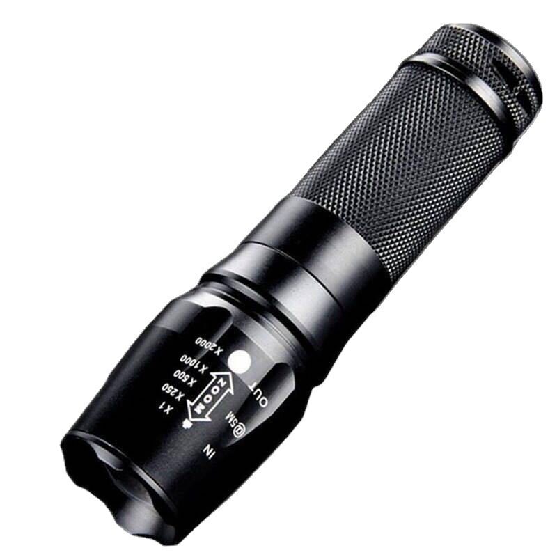 强光变焦手电筒t6特亮远射铝合金充电26650超长续航户外家用