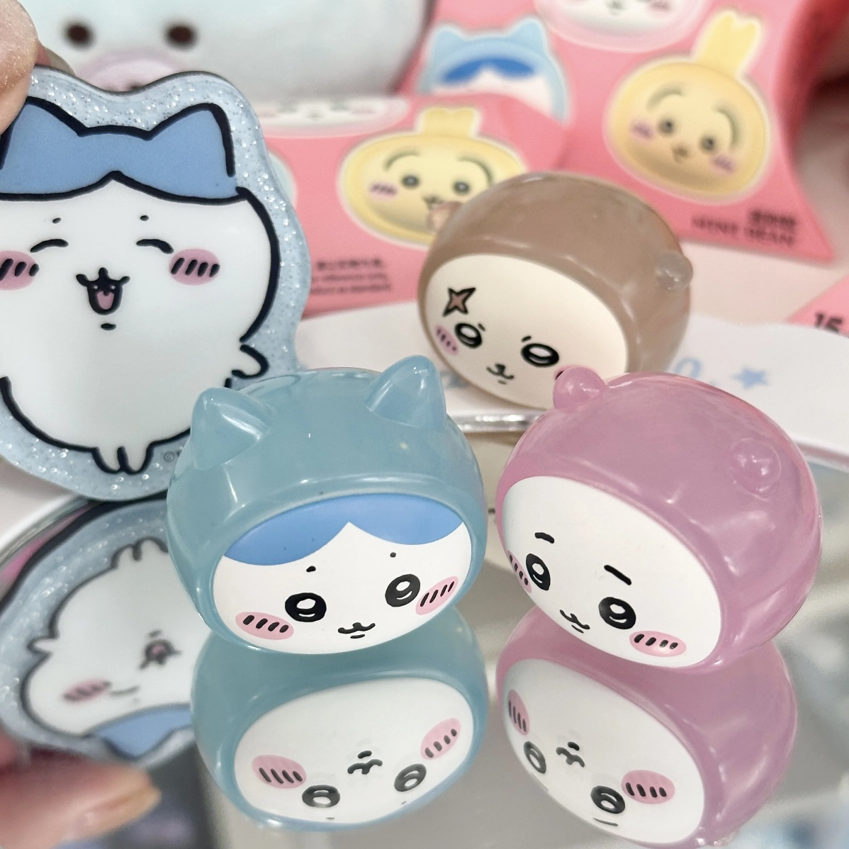 MINISO名创优品MINI BEAN Chiikawa睡衣系列吉伊卡哇盲盒萌趣豆