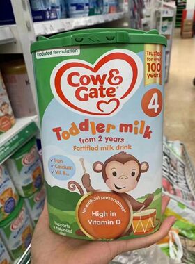 英国直邮包税 Cow&Gate 英国牛栏婴幼儿配方奶粉 4段 2-3岁