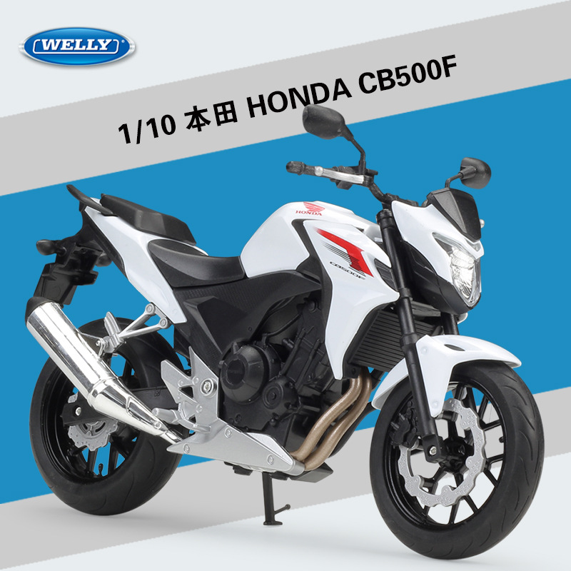 威利WELLY1:10本田HONDA CB500F摩托车仿真合金模型