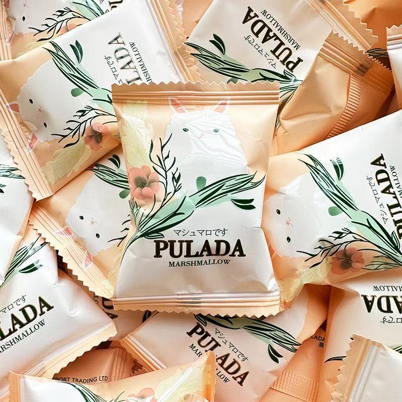 PULADA朴拉达棉花糖果酱夹心软糖