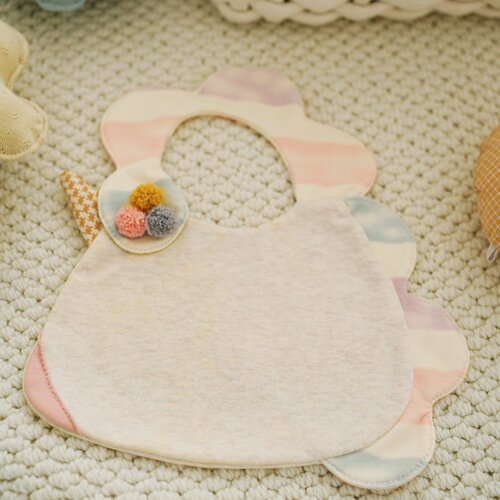 纯棉新生婴儿围嘴手工diy材料包