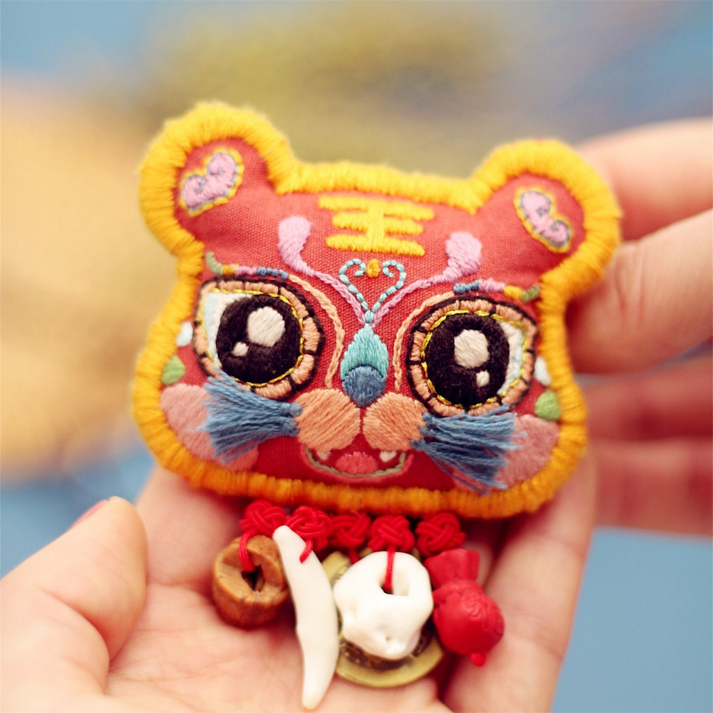 新生婴儿虎头别针胎毛纪念品刺绣自绣孕期手工diy材料包宝宝用品,居家布艺,缝纫DIY材料套装,淘宝优惠券,粉丝福利购,淘宝优惠卷