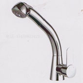 铜抽拉式 水龙头冷热台盆洗手脸盆单孔面盆龙头可洗头龙头伸缩加高